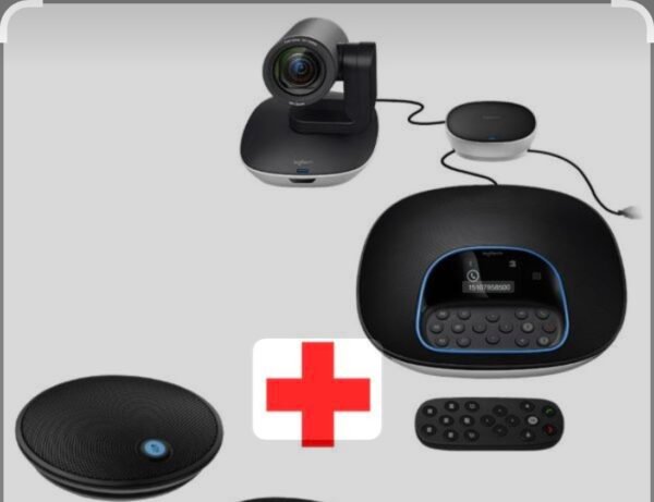 Logitech Group Video Conferencing System, Full HD 1080p, Autofocus ...